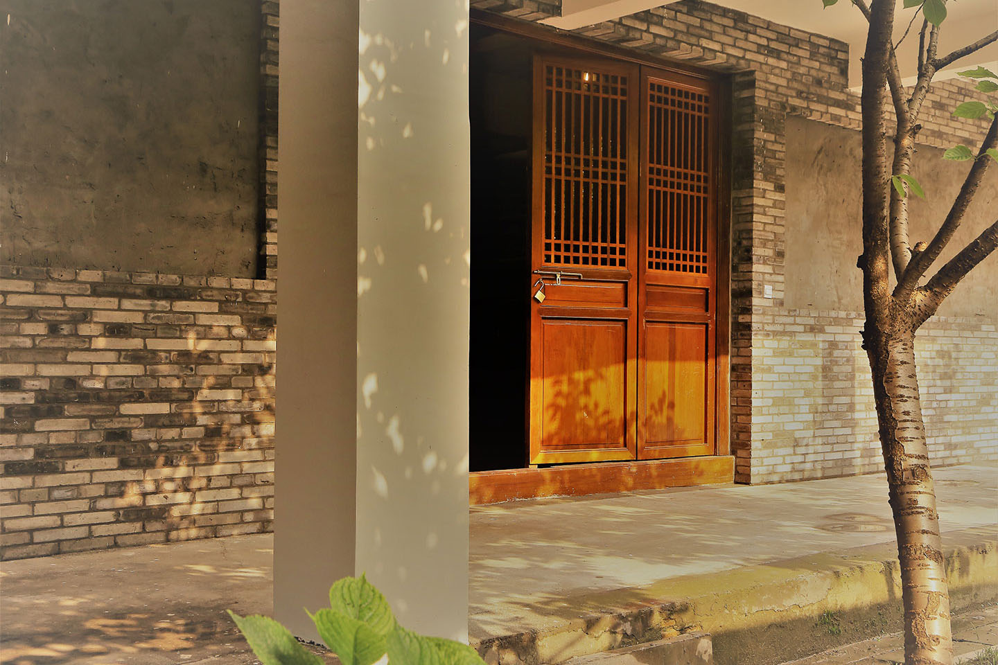 大江东东海禅寺 光影