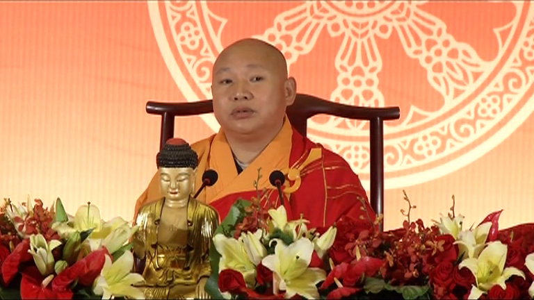 静波法师 示范讲经